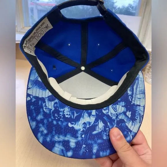 RARE EXCLUSIVE BLUE JAY 38/100 1992 NWT TORONTO BLUE JAYS 5’s WORLD SERIES CAP - Picture 13 of 14